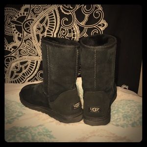 Short Black Ugg Boots